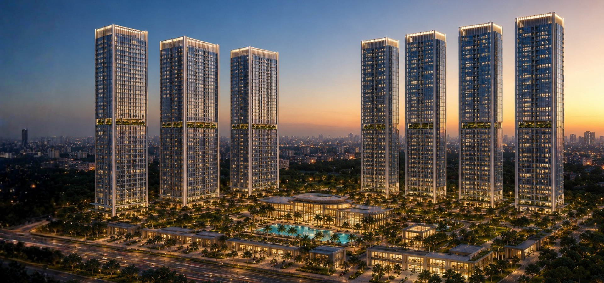 Oberoi 360 North luxury towers in Gurgaon